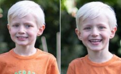登校初日の息子の写真、笑顔で撮るコツを示した投稿が話題に
