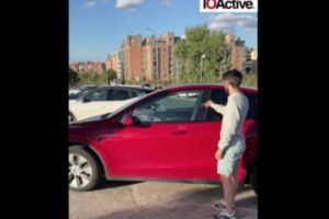 テスラ車「モデルY」を数秒で盗めることが判明