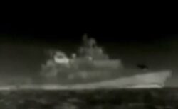 水上ドローン攻撃で、ロシア黒海艦隊の旗艦「アドミラル・マカロフ」が損傷か？