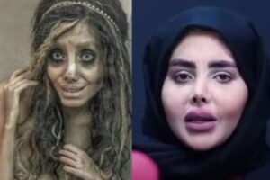 「ゾンビ・アンジェリーナ・ジョリー」と呼ばれた女性が釈放、素顔が明らかに