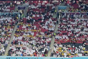 【サッカーW杯】初日のカタール戦では、空席が目立つ事態に