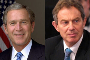 ツイッター有料認証でさっそくイタズラ、イラク人殺しを懐かしむ元米大統領と元英首相の偽者