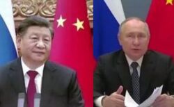 プーチン大統領が習主席と二国間会談、中国との軍事協力の強化に意欲