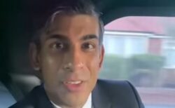 英のスナク首相、車内でシートベルをしていない動画を投稿、警察が捜査