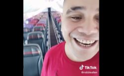 旅客機の客がたった一人ならどうなるか、体験を動画で投稿