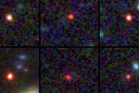 ジェームズ・ウェッブ宇宙望遠鏡、6つの巨大な古代銀河を検出