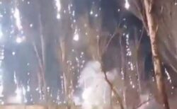 ロシア軍が住宅地にテルミット弾を使用、雨のように降り注ぐ映像が浮上