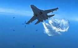 米国防総省、ロシア軍機によるドローンへの攻撃映像を公開
