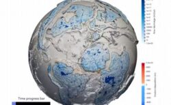 1億年の地球モデル、地形の推移を高解像度で示した動画が公開される