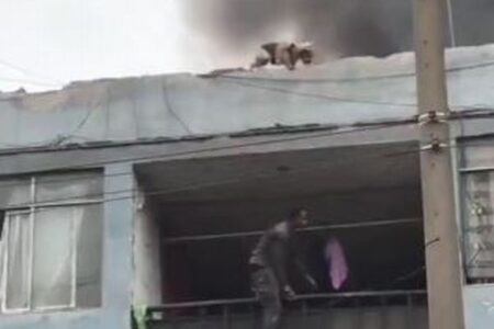 ホームレスの男性が、燃える建物から25匹の犬を救出【ペルー】