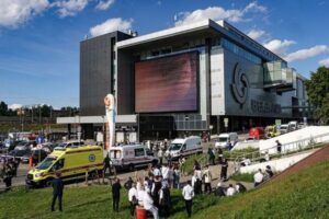 モスクワにあるショッピングモール内で熱湯が噴出、4人が死亡