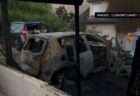 【フランス暴動】市長の自宅に、燃えた車が突っ込む
