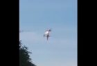 コロンビア空軍の軍用機が訓練中、空中で衝突、将校が死亡【動画】