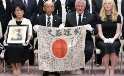 「寄せ書き日の丸」アメリカの博物館が日本兵の遺族に返還