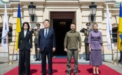 韓国大統領、ウクライナへの支援拡大を表明、ワグネルの移動を確認