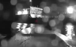 ウクライナの水上ドローンが、ロシアの石油タンカーを攻撃【動画】