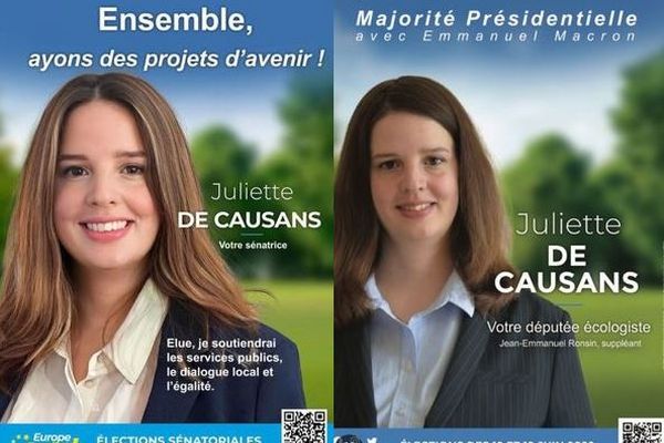 フランスの女性政治家、選挙ポスターの顔を加工し、非難を浴びる
