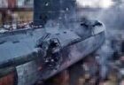 ウクライナの攻撃を受けたロシアの潜水艦、損傷した画像がSNSに浮上