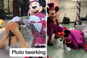 ディズニーランドのキャラたちが舞台裏で不適切な踊り、流出動画の調査が開始される