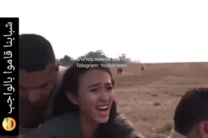 「殺さないで」ハマスに誘拐され懇願する女性の映像がネットで拡散