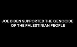 「パレスチナ人に対するジェノサイドを支援している」米民主党の議員も大統領を批判