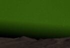 緑に輝く火星の大気、ESAが可視光で初めて観測