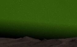 緑に輝く火星の大気、ESAが可視光で初めて観測