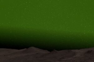 緑に輝く火星の大気、ESAが可視光で初めて観測