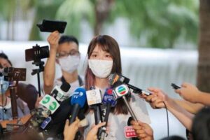 香港・民主派活動家の周庭さんがカナダに滞在、中国へ戻らないと投稿