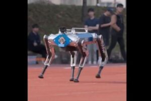 異様に速いロボット犬、100m走でギネス世界記録を達成