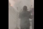 ポーランドの極右議員、「ハヌカ」の火を消すため、議会で消火器を噴霧する
