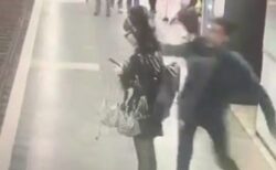 地下鉄の駅で、男が次々と女性を殴打していく【スペイン】