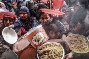 ガザ北部で深刻な食料不足、6人に1人の子供が重度の栄養失調