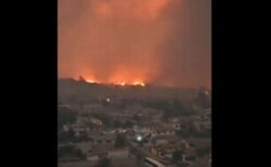 南米のチリで大規模な森林火災、1600人が自宅から退避、99人が死亡