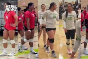 女子バレーの試合で、5人のトランスジェンダー男子が出場【カナダ】