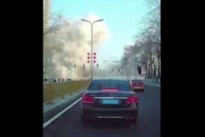 中国のレストランで大規模な爆発、1人が死亡、22人が負傷【動画】