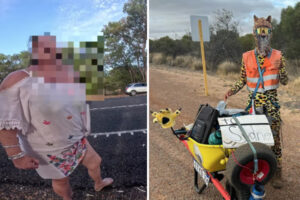 日本人旅行者がオーストラリアで人種的暴言を浴びる、ヒョウの着ぐるみ姿で徒歩旅行中