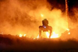 米企業、火炎放射器を搭載したロボット犬を販売【動画】