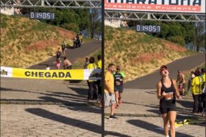 ハーフマラソンで優勝した瞬間をおさめた動画が炎上。妻が真実を語る