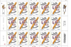 無形文化遺産になったバゲットを記念して、フランスが匂い付き切手を発売