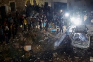 イスラエル軍がヨルダン川西岸で、6人のパレスチナ人を殺害