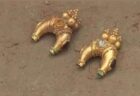 カザフスタン南部の遺跡から、精巧な金の装飾品などを発掘