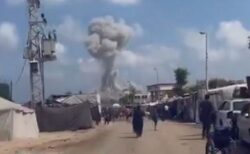 イスラエル軍が安全地帯に指定したアル・マワシ地区を空爆、90人が死亡