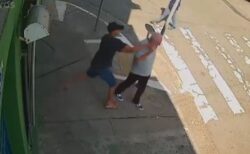 ブラジルで携帯電話を奪った若者、直後にバスにひかれて死亡【動画】