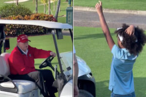 トランプ氏が少女に、髪を高額で買い取りたいとオファーして物議に