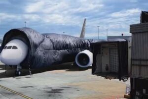 アラスカでは旅客機がダウンジャケットを着用?投稿された動画がユニーク