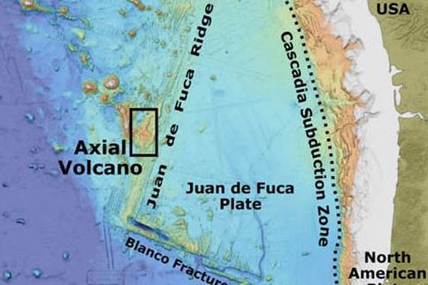 オレゴン州沖にある海底火山、2025年に噴火する可能性