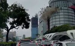 台湾のビルで大爆発、4人が死亡、26人が負傷【動画】