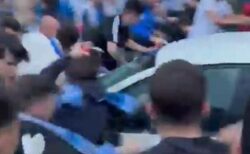 【スペイン】サッカーファンの集団に、車が突っ込み、多数が負傷【動画】