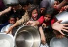 イスラエル軍がガザ地区北部に激しい空爆、栄養失調の患者数も32%増加
